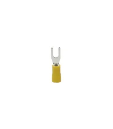 BOLSA 50 UND. TERMINAL HORQUILLA AMARILLO 4,3 MM