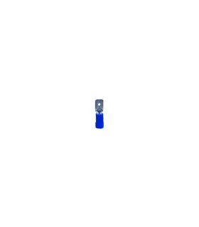BOLSA 100 UND. TERMINAL LENGÜETA AZUL 6,3 X 0,8 MM