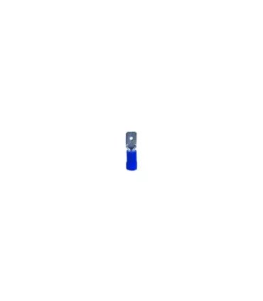 BOLSA 100 UND. TERMINAL LENGÜETA AZUL 6,3 X 0,8 MM
