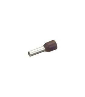 BOLSA 100 UND. PUNTERA AISLADA MARRÓN 10 MM
