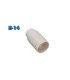PORTALÁMPARAS E-14 ROSCADO BLANCO