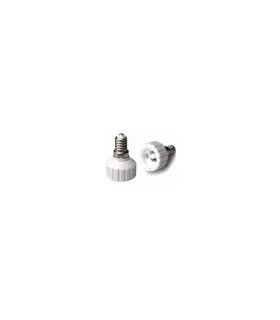 ADAPTADOR PORTALÁMPARAS E14 A GU10
