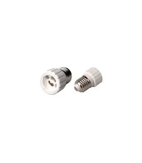 ADAPTADOR PORTALÁMPARAS E27 A GU10