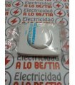 TAPA + BOTON REGULADOR GIRATORIO NSS OLAS BLANCO JAZMIN 8460