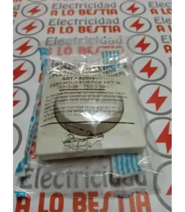 TAPA + BOTON REGULABLE ELECTRONICO SIMON 82 BLANCO MARFIL 82054-31