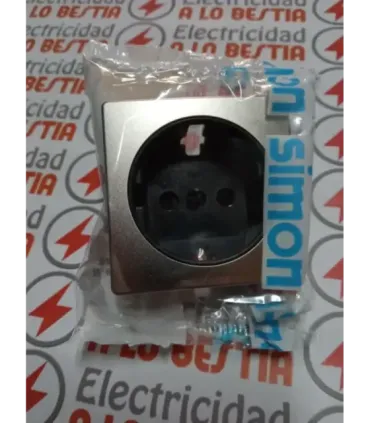 TAPA PARA BASE DE ENCHUFE SCHUKO SIMON 82 GRAFITO 82041-34