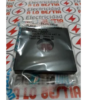 TAPA PARA MECANISMOS DE LLAVE-ALTAVOZ MONO SIMON 82 GRAFITO 82057-38