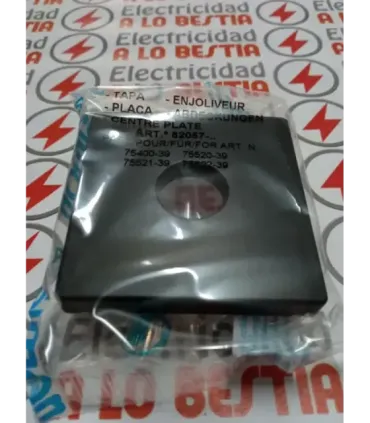 TAPA PARA MECANISMOS DE LLAVE-ALTAVOZ MONO SIMON 82 GRAFITO 82057-38