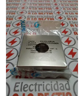 TAPA PARA BASE DE ENCHUFE SCHUKO SIMON 82 CAVA MATE 82057-34
