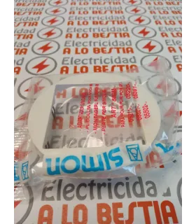 PLACA ADAPTADOR SIMON 88 BLANCO NIEVE 88088-30