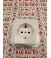 BASE ENCHUFE 2P+TT LATERAL CON DISPOSITIVO DE SEGURIDAD SIMON 31 31432-60