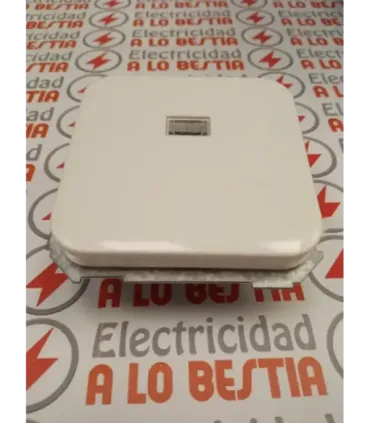 CONMUTADOR CON LUMINOSO SIMON 31 BLANCO NIEVE 31204-30