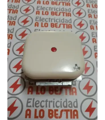 PULSADOR LUZ NSS LX 7004.2 BLANCO MARFIL