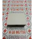 PLACA SALIDA CABLE NSS OLAS BLANCO JAZMIN 8407