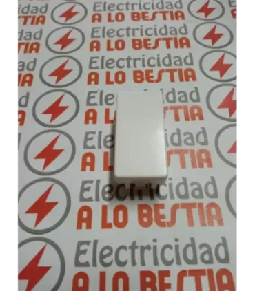 TAPA CIEGA ESTRECHA NIESSEN STYLO BLANCO ALPINO 2100