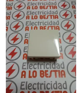 TAPA CIEGA NIESSEN STYLO BLANCO MARFIL 2200