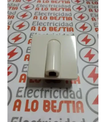 SALIDA DE CABLE NIESSEN STYLO BLANCO MARFIL 2207
