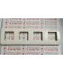 PLACA 4 COMBINACIONES HORIZONTAL NIESSEN STYLO BLANCO MARFIL 2274
