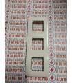 PLACA 3 COMBINACIONES VERTICAL NIESSEN STYLO BLANCO MARFIL 2273