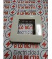PLACA 2 MODULOS NIESSEN STYLO BLANCO MARFIL 2271.2