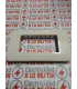 PLACA PARA CENTRACION 4 MODULOS NIESSEN STYLO BLANCO MARFIL 2474
