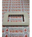PLACA PARA CENTRACION 4 MODULOS NIESSEN STYLO BLANCO MARFIL 2474
