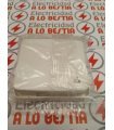 TECLA PULSADOR CON SIMBOLO LUZ NIESSEN SERIE ARCO ESTANCO BLANCO ALPINO 8704.2