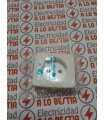 PLACA ENCHUFE BIPOLAR NIESSEN ARCO BLANCO ALPINO 8203