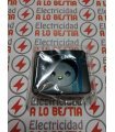 PLACA ENCHUFE BIPOLAR NIESSEN ARCO ANTRACITA 8203