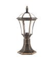Sobremuro Exterior Comino 1xe27 Oro Viejo Ip44 Policarbonato 47,6x17,6x17,6 Cm