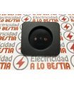 TAPA ENCHUFE 2 POLOS SIMON 75 75040-32 NEGRO