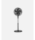 Ventilador De Pie Siluro Negro