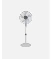 Ventilador de pie Belmonte blanco/gris