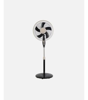 Ventilador De Pie Belmonte Blanco/gris
