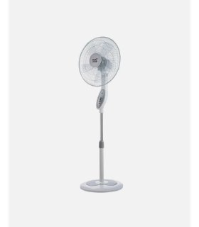Ventilador De Pie Floxo Blanco/gris
