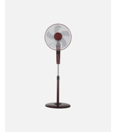 Ventilador De Pie Rayo Burdeos/Negro