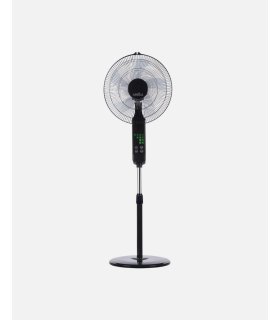 Ventilador De Pie Rodium Negro