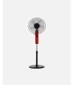 Ventilador de pie Circus rojo/negro