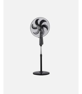 Ventilador De Pie Tolon Negro