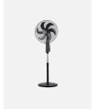 Ventilador de pie Tolon negro