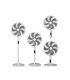 Ventilador De Pie 3x1 Mixin Blanco