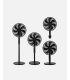 Ventilador De Pie 3x1 Mixin Negro
