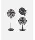 Ventilador De Pie 3x1 Aifos Negro