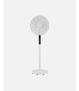 Ventilador De Pie Torbellino Blanco
