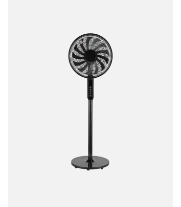 Ventilador De Pie Torbellino Negro