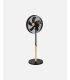 Ventilador de pie Falcon negro/haya