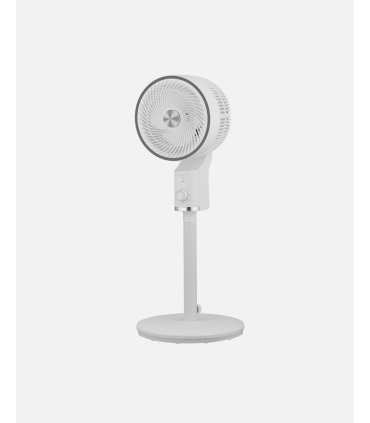 Ventilador de pie Talamo blanco/cromo