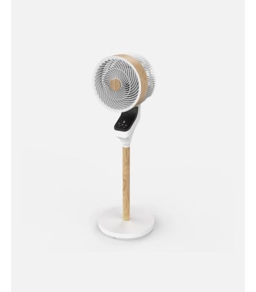 Ventilador de pie Bizancio blanco/haya