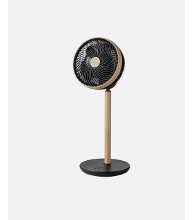 Ventilador de pie Colibri negro/haya