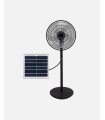 Ventilador de pie Solar Rialto negro